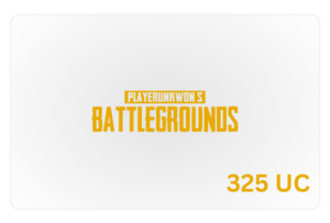 Battlegrounds PUBG Mobile - 325 UC