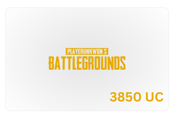 Battlegrounds PUBG Mobile - 3850 UC
