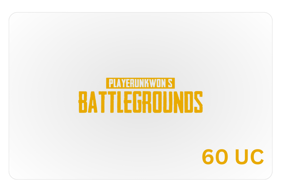 Battlegrounds PUBG Mobile - 60 UC