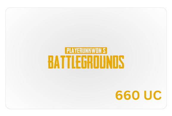 Battlegrounds PUBG Mobile – 660 UC
