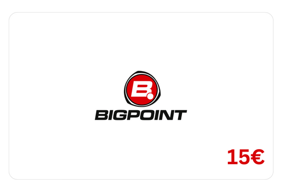 Bigpoint Gamecard 15 Euro