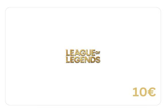 League of Legends Gamecard 10 Euro